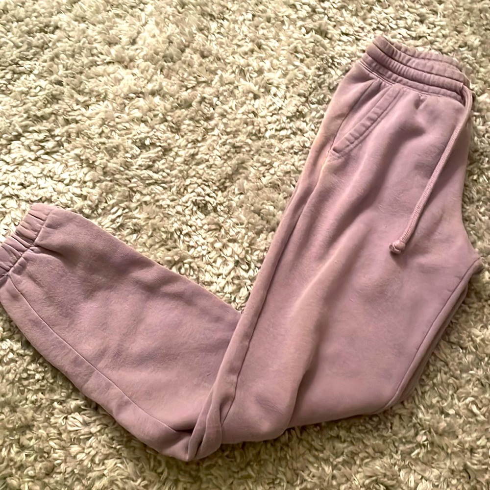 H&M XS Purple Sweatpants